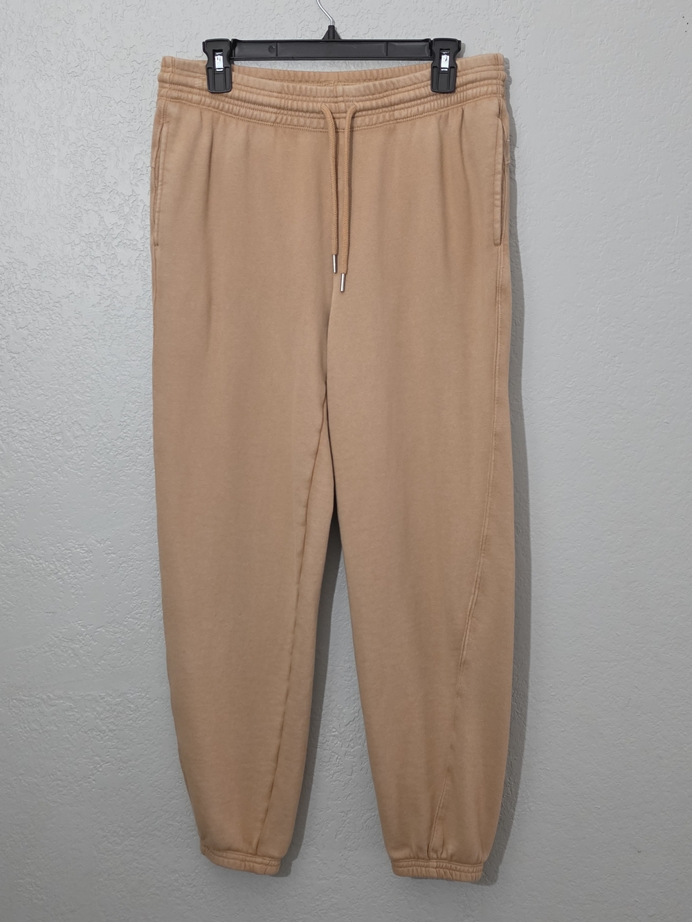 aerie The Chill Jogger in Beach Dune Drawstring High Rise Relaxed Fit Women Med